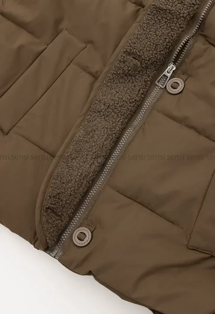 کاپشن وارداتی پافر شو پشم شیشه کد1004848