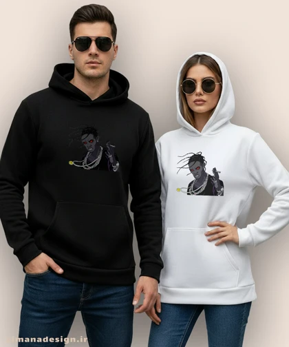 هودی مردانه و زنانه طرح تراویس اسکات کد 948