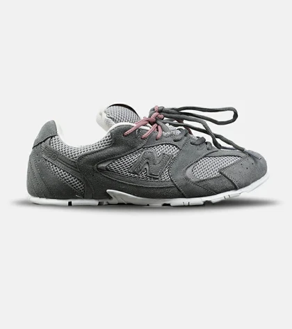 کفش کتانی مردانه و زنانه طوسی New Balance 530 x Miu Miu مدل 8888