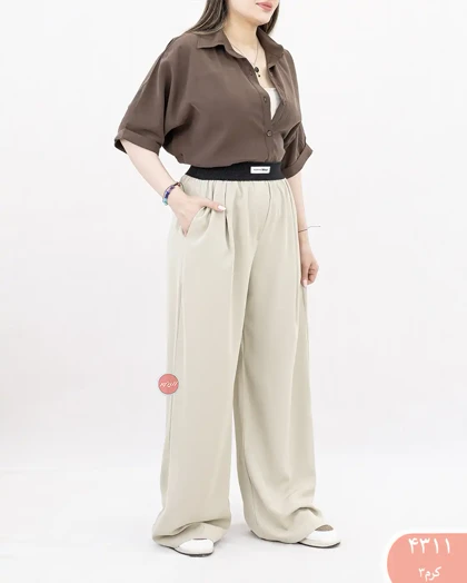 شلوار بگ wearکد 4311