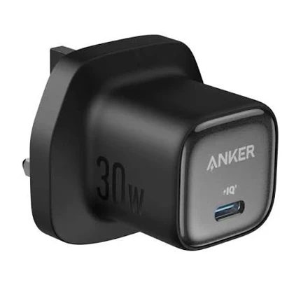 شارژر دیواری انکر مدل A2698 Zolo 30W همراه کابل USB-C به USB-C یک متری