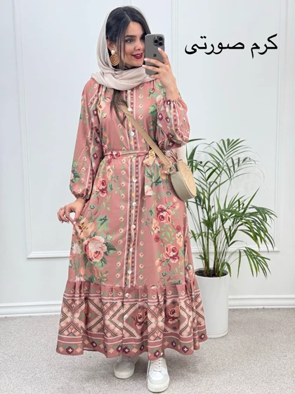 پیراهن دکمه دار ناتالی