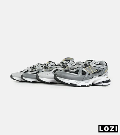 کفش کتانی مردانه و زنانه طوسی مشکی New Balance 1906R مدل 7363