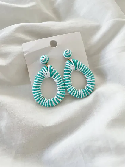 گوشواره فانتزی طرح اشک