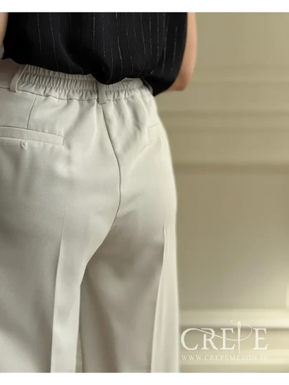 شلوار پشت کش ریگلاژی قد 117