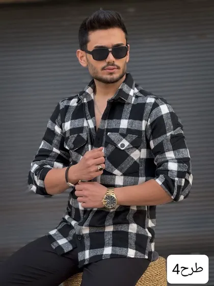 پیراهن کتی_کد3075