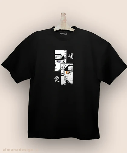 تیشرت لش مردانه و زنانه طرح توکیو غول شخصیت کانکی کد 917