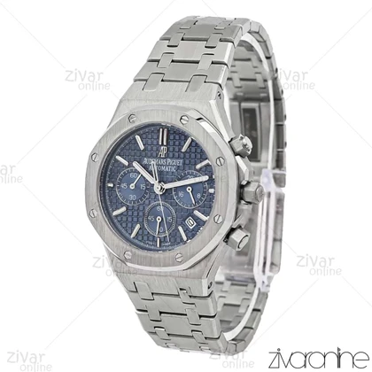 ساعت اودمار پیگه (AP) زنانه سه موتوره صفحه سرمه ای 106159