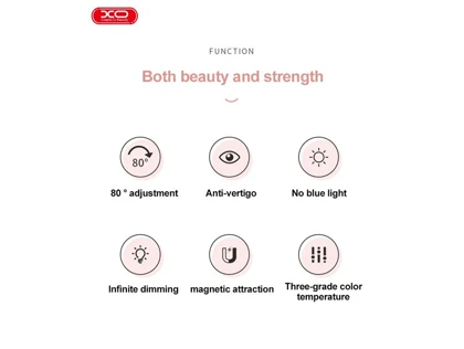 چراغ مغناطیسی ریموت دار شارژی ایکس او XO Yh08B