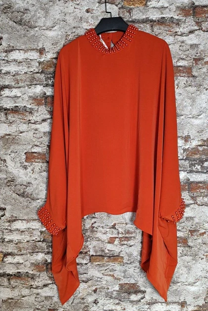 شومیز کیمونو مجلسی مدل باران کد 50200