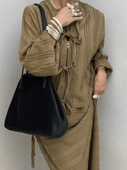 کیف پلیسه TOTE BAG