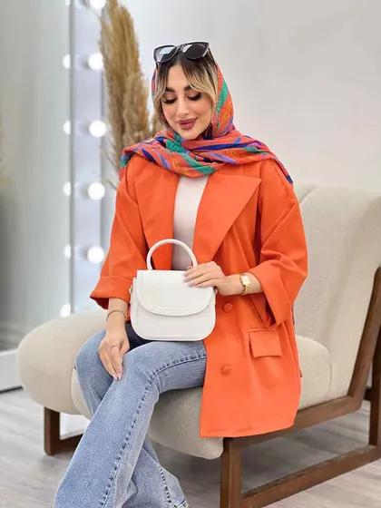 مانتو مازراتی یقه بلیزری