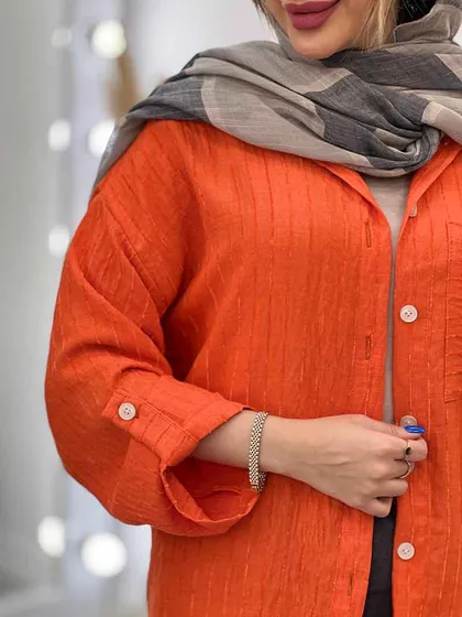 شومیز تک جیب نلی