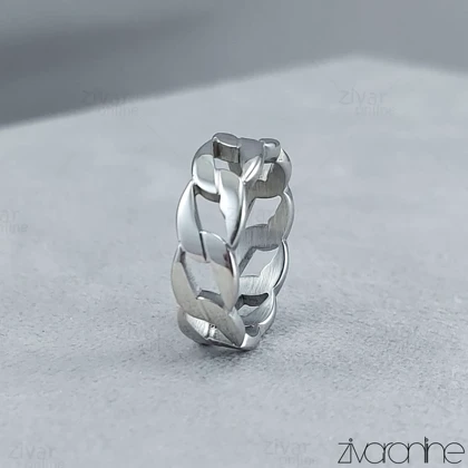 انگشتر طرح کارتیر نقره ای 30195