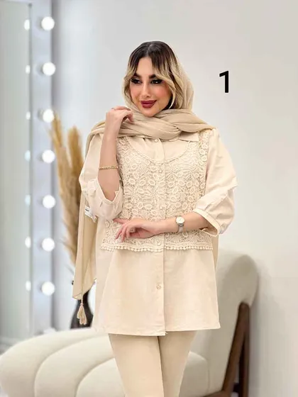 شومیز ترکیبی بهار