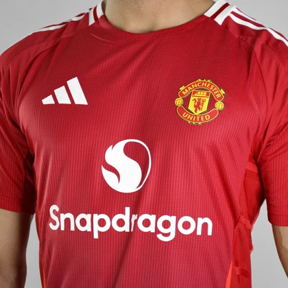 تیشرت فوتبالی پلیری منچستر یونایتد مدل Adidas-Heat RDY-9595 قرمز