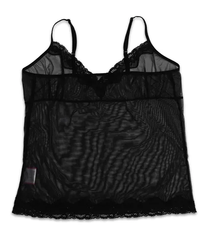تاپ و شورت حریر Neev نیو کد 4201 مشکی Black