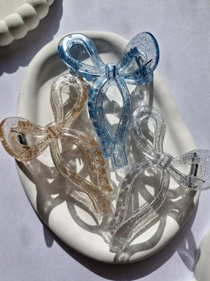 کلیپس پاپیون شیشه ای-کد1157