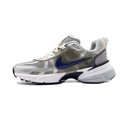 کفش و کتانی اسپرت مردانه مدل نایک کوشلون NIKE V2K رنگ نقره ای آبی کد 43429