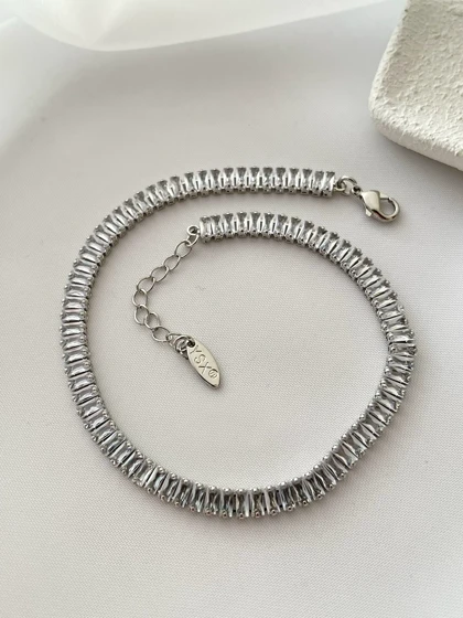 پابند تنیسی نقره ای ysx