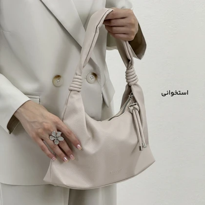 کیف چرم طرح گره دار | آی بولک
