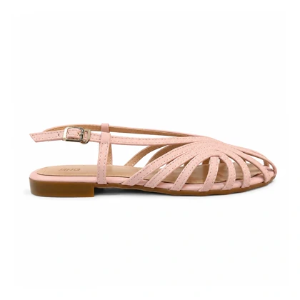 صندل تخت بندی زنانه_ صورتی کد 2415