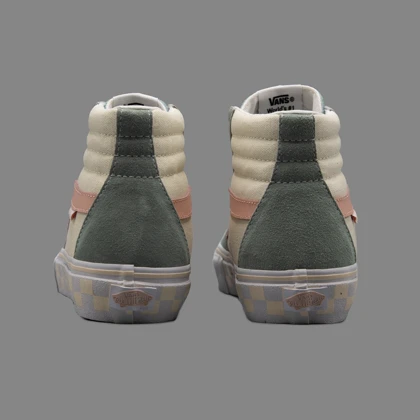 ونس اسکیت پرو صورتی سبز ساق‌دار Vans SK8-Hi Pro Washout