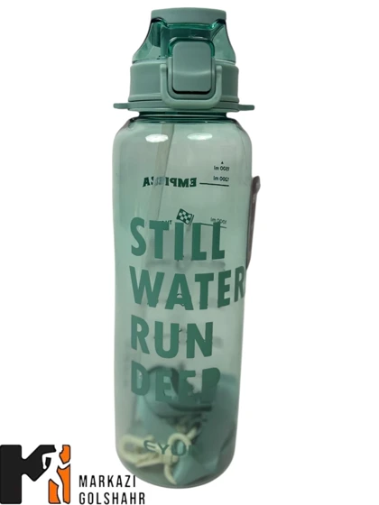 قمقمه ورزشی طلقی یک و نیم لیتری کد 7007