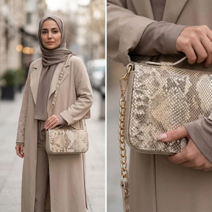 کیف دوشی و دستی زنانه مدل رسپینا کد 037-RTL