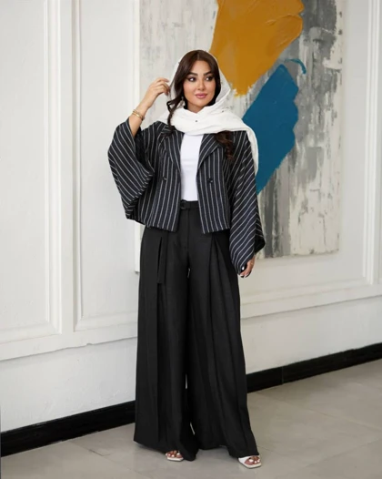 شنل شلوار زنانه شیک مدل دوچی کد44209