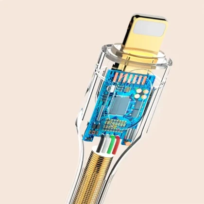کابل لایتنینگ الدنیو LDNIO مدل LS681 توان 30 وات طول 1 متر