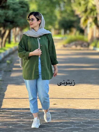 مانتو کتان غزل