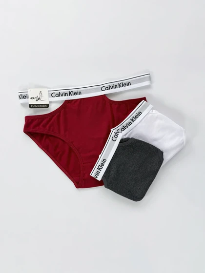 شورت اسلیپ زنانه نخ پنبه بغل باز کلوین کلاین Calvin Klein مرلین Marilyn