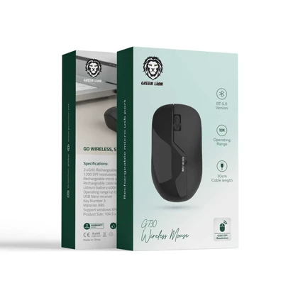 موس بی سیم گرین لاین مدل green lion G730