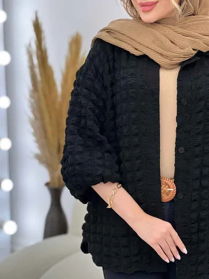 مانتو آستین پفی رونیکا