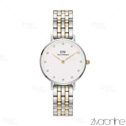 ساعت دنیل ولینگتون پتیت دورنگ صفحه گرد 104910