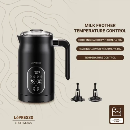 فوم ساز شیر و شیر گرم کن لپرسو Lepresso اصل مدل LPCFFM0027