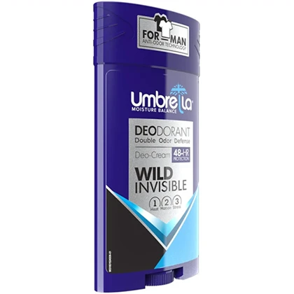 استیک ضد تعریق مردانه آمبرلا UmbreLa مدل WILD سورمه ای
