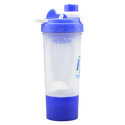 شیکر ورزشی دو تیکه رونی کلمن مدل Ebi شفاف درب پیجی ظرفیت 0.7 لیتر