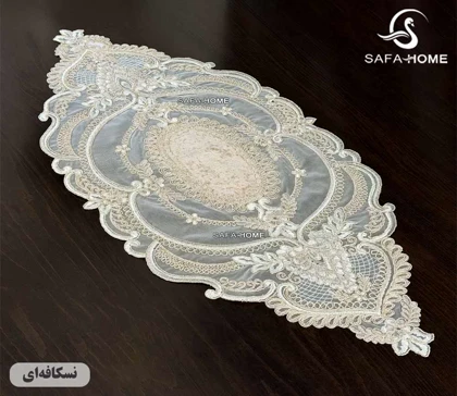رومیزی جلو مبلی طرح حریر