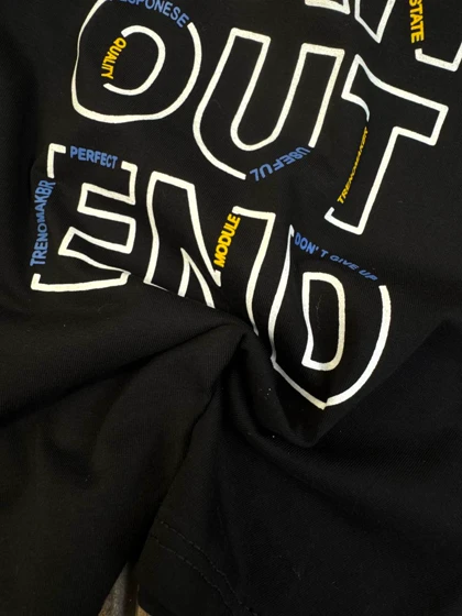تیشرت مشکی RANOUTEND