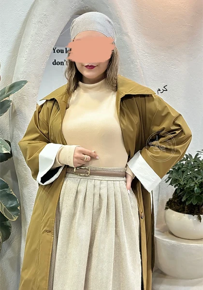 بلوز یقه گرد بلکا