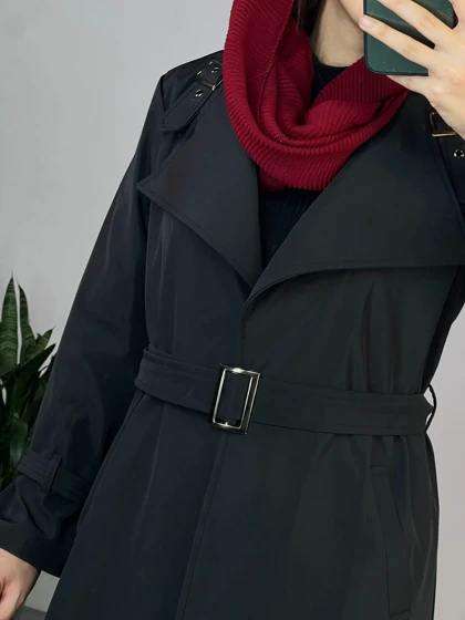 بارانی بلند ضد آب ژیکان