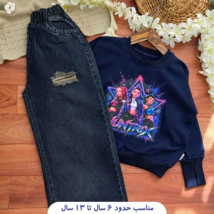 بلوز دخترانه طرح کی پاپ