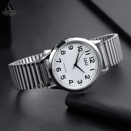 ساعت کیو اند کیو صفحه سفید Q&Q C10A-071PY