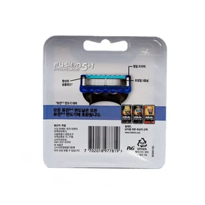 تیغ یدک ژیلت مدل Fusion 5 Proglide بسته 4 عددی