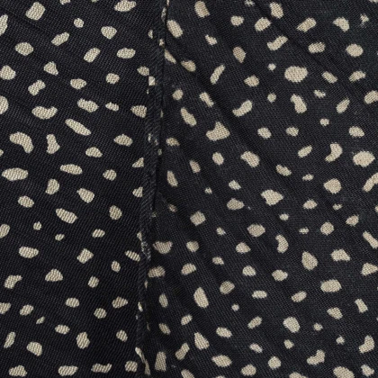 شال پلیسه طرح خال ریز زنانه - 39251735