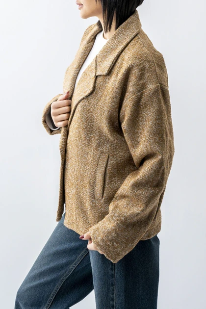 کت بیسیک یقه برگردان زنانه