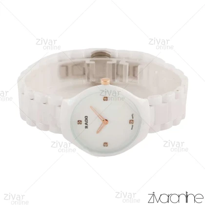 ساعت رادو زنانه سرامیکی تمام سفید 104725