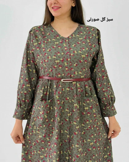 پیراهن گل‌گلی صوفیا_ کد محصول 1426